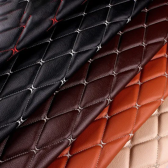An application scenario or product detail of custom leather upholstery - Image 7