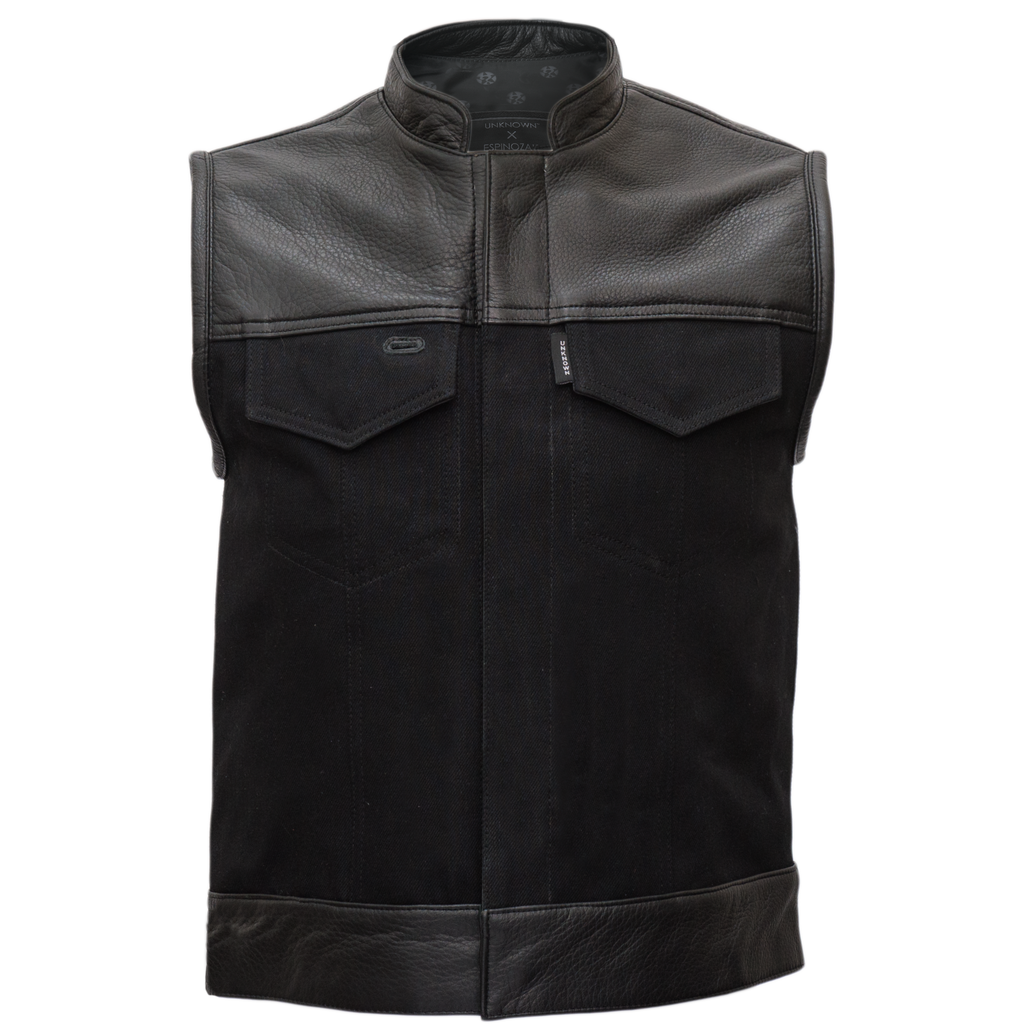 An application scenario or product detail of custom leather vest - Image 12