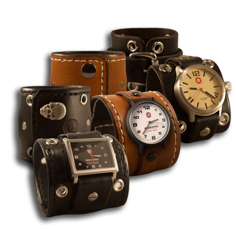 An application scenario or product detail of custom leather watch bands - Image 11