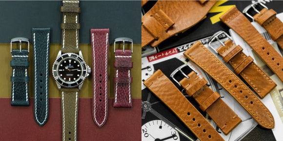 An application scenario or product detail of custom leather watch straps - Image 13