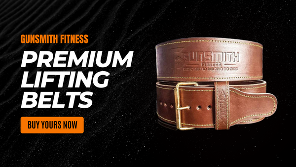 An application scenario or product detail of custom leather weightlifting belt - Image 1