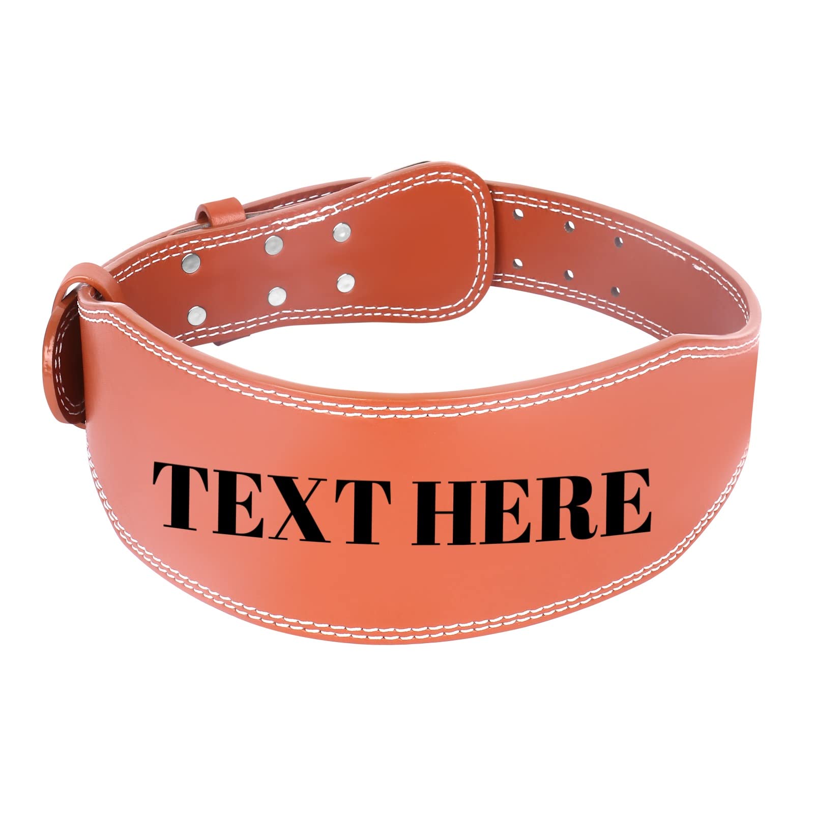 An application scenario or product detail of custom leather weightlifting belt - Image 18