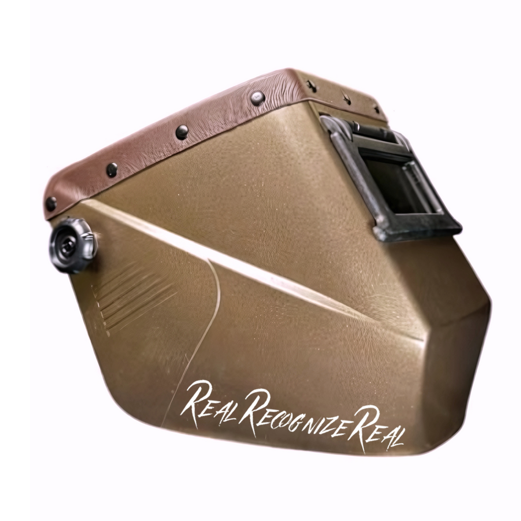 An application scenario or product detail of custom leather welding hoods - Image 6