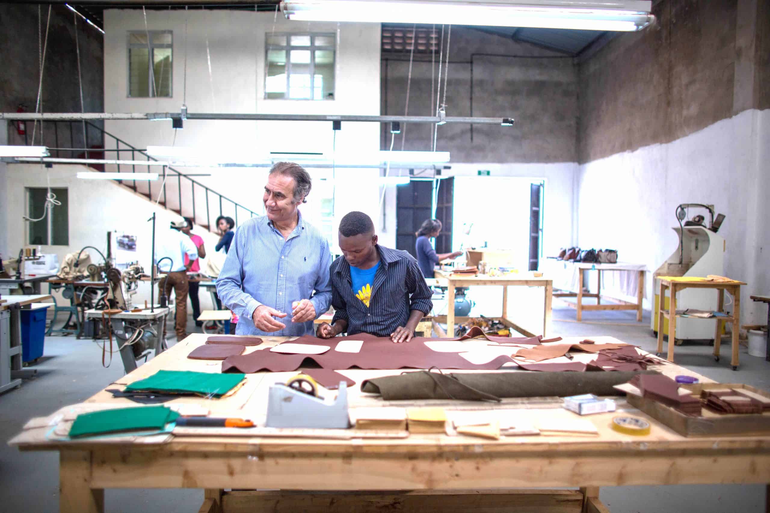An application scenario or product detail of custom leather work - Image 5