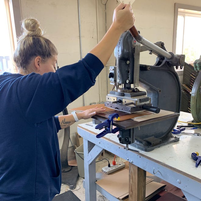 An application scenario or product detail of custom leather work - Image 18
