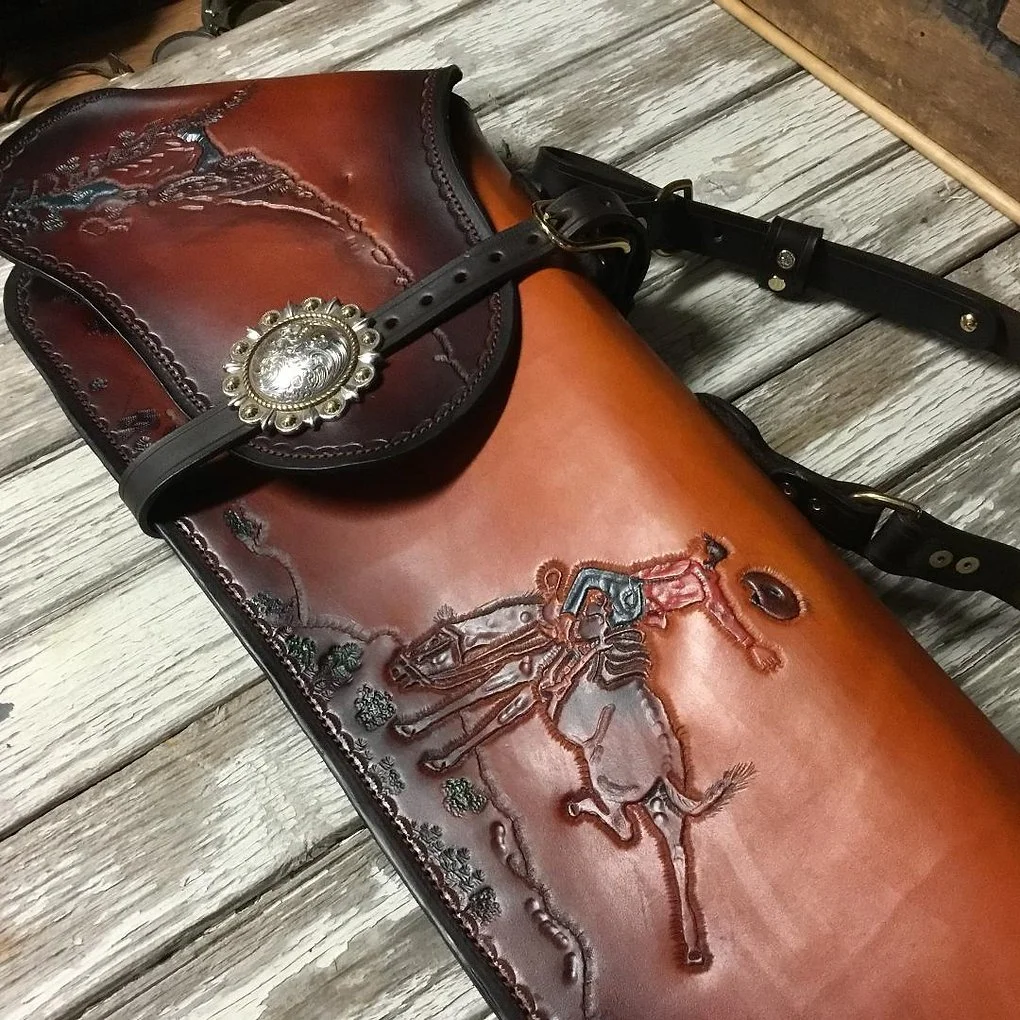 An application scenario or product detail of custom leather works - Image 21