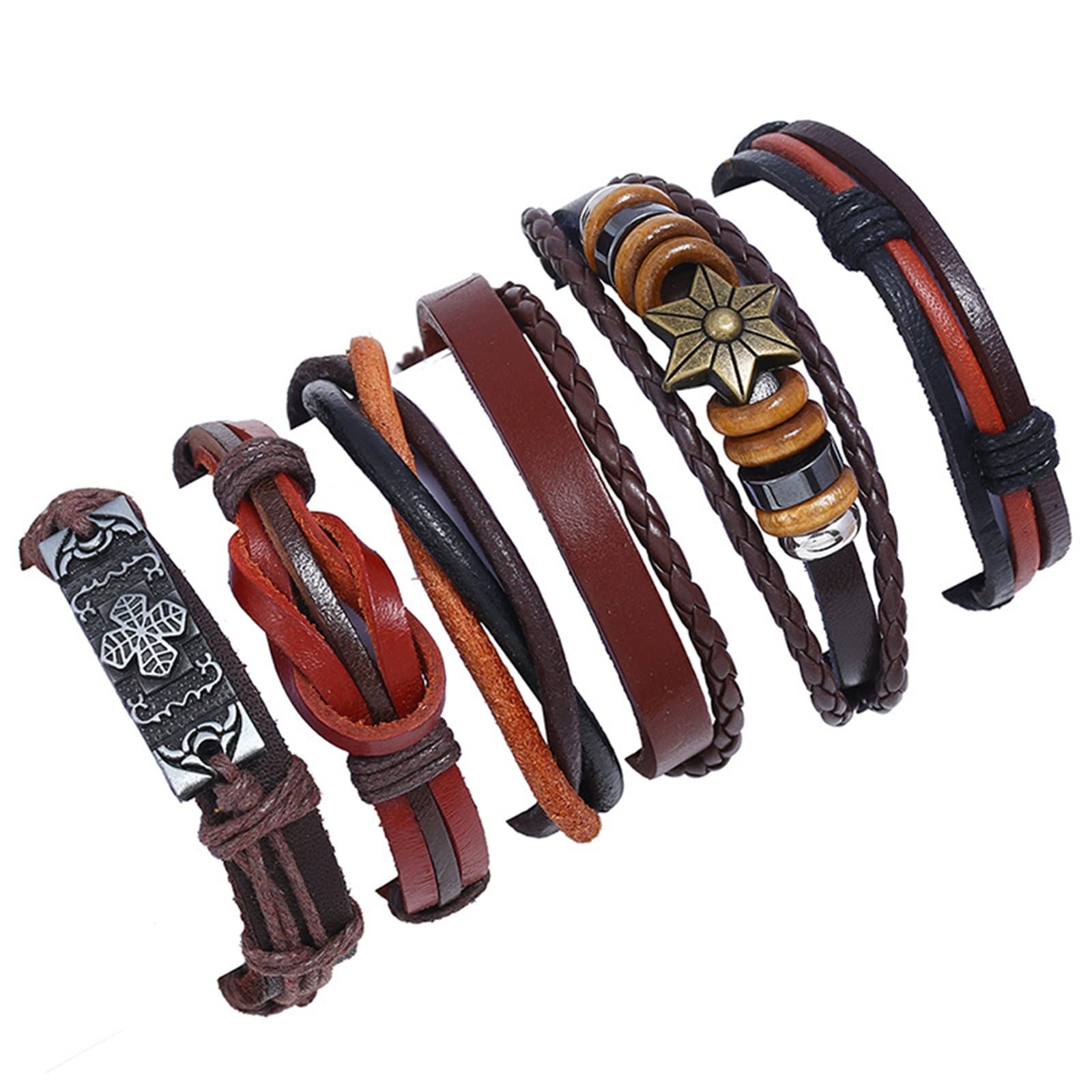 An application scenario or product detail of custom leather wristbands - Image 7