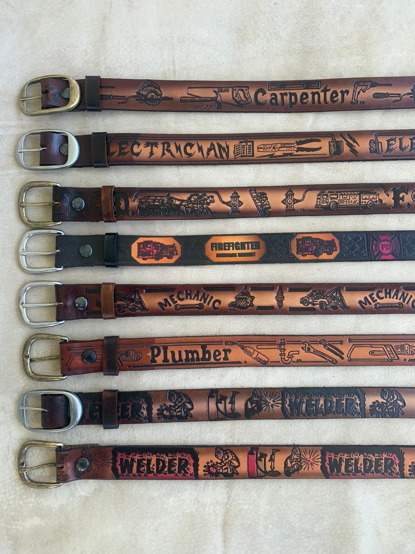 An application scenario or product detail of custom made leather belts - Image 2