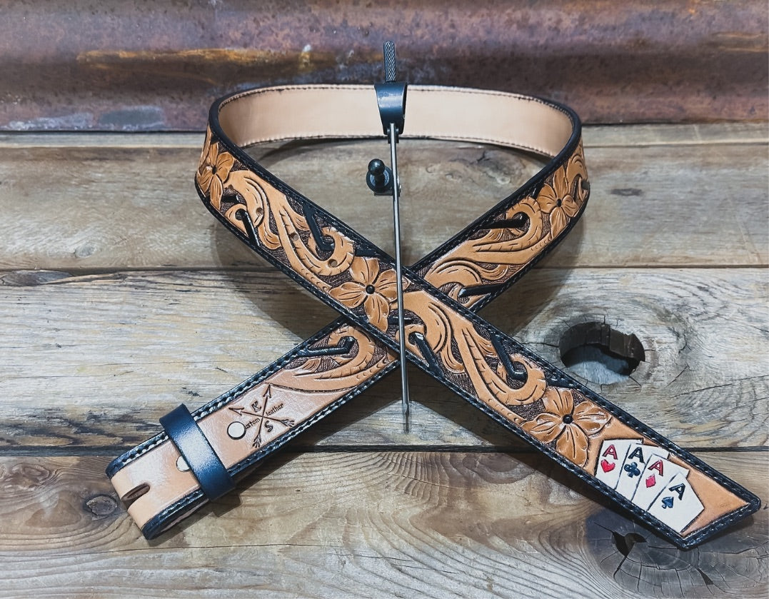 An application scenario or product detail of custom made leather belts - Image 14