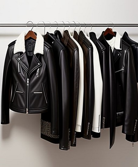An application scenario or product detail of custom made leather clothing - Image 2