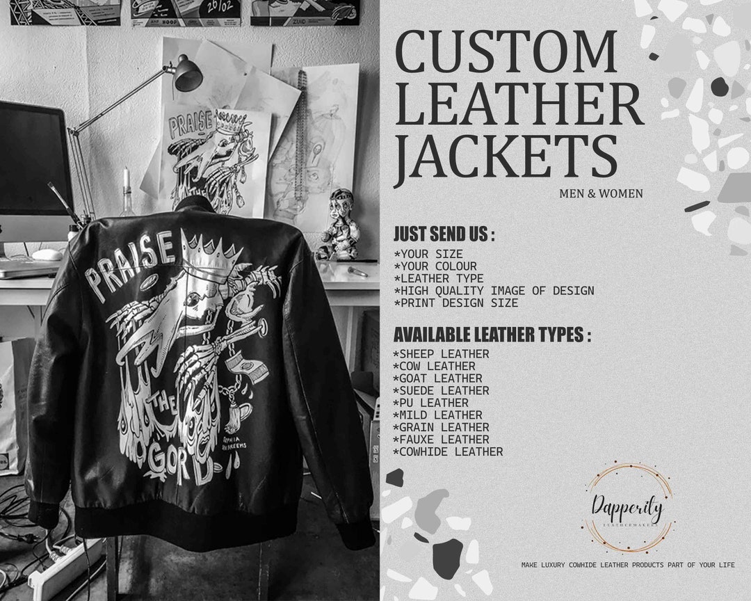 An application scenario or product detail of custom made leather clothing - Image 18