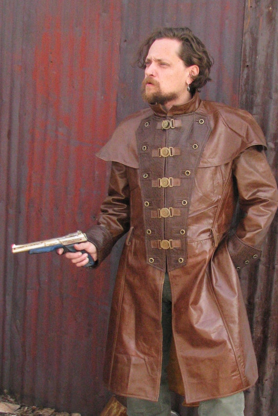 An application scenario or product detail of custom made leather coats - Image 19
