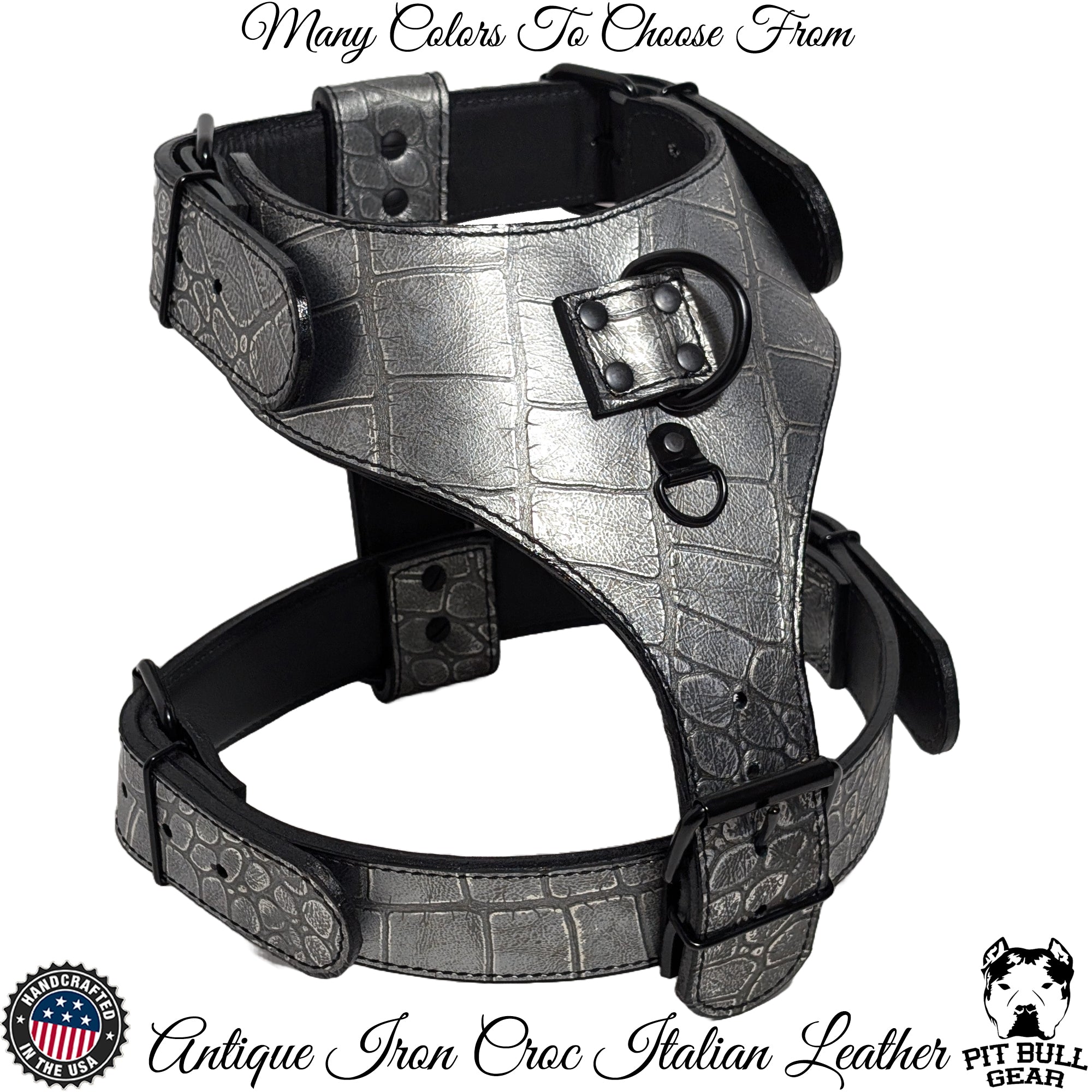 An application scenario or product detail of custom made leather dog harness - Image 16