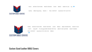 Custom Bible Covers - Personalized Leather Cases