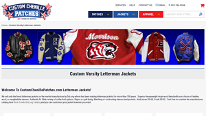 DeLong - Customized Varsity Letterman Jackets
