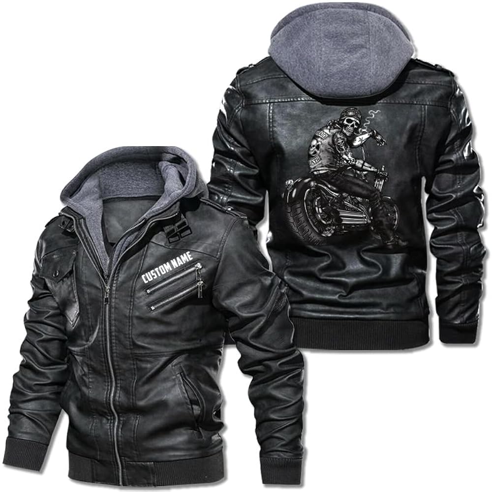 An application scenario or product detail of custome leather jacket - Image 17