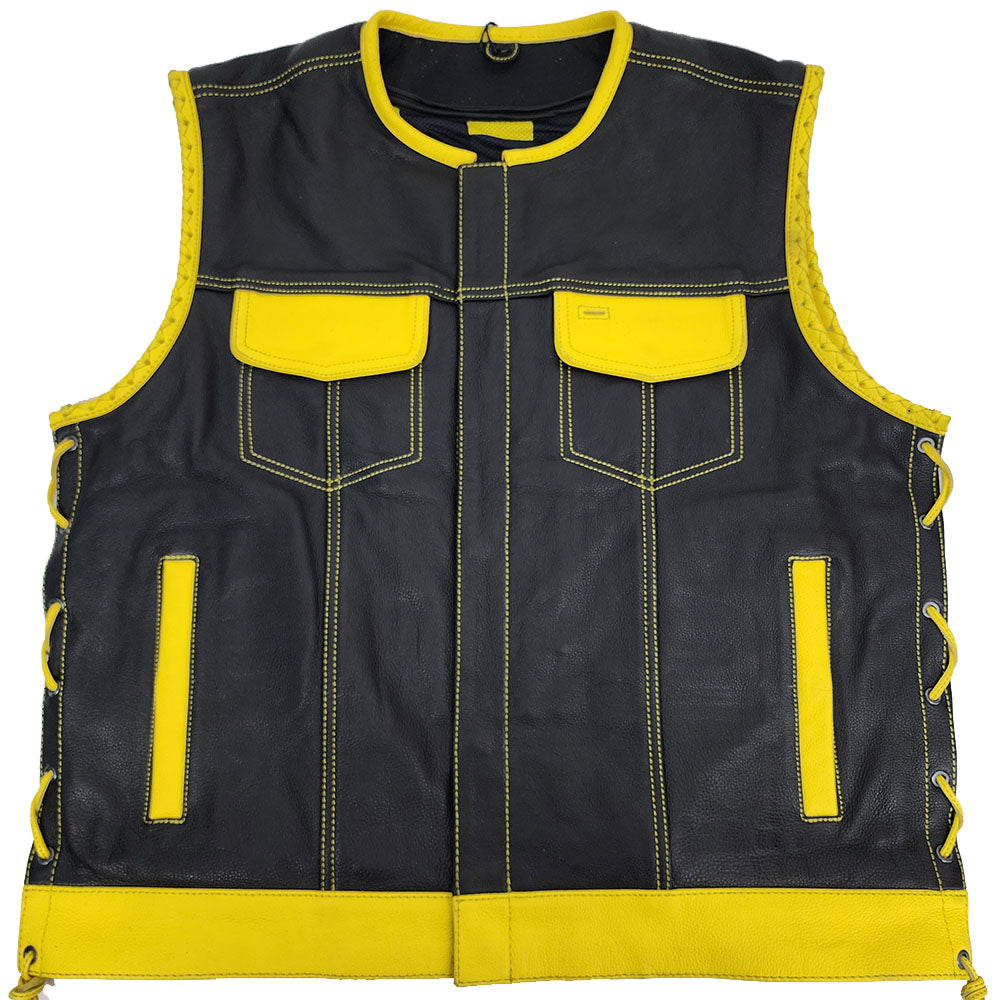An application scenario or product detail of customize leather vest - Image 8