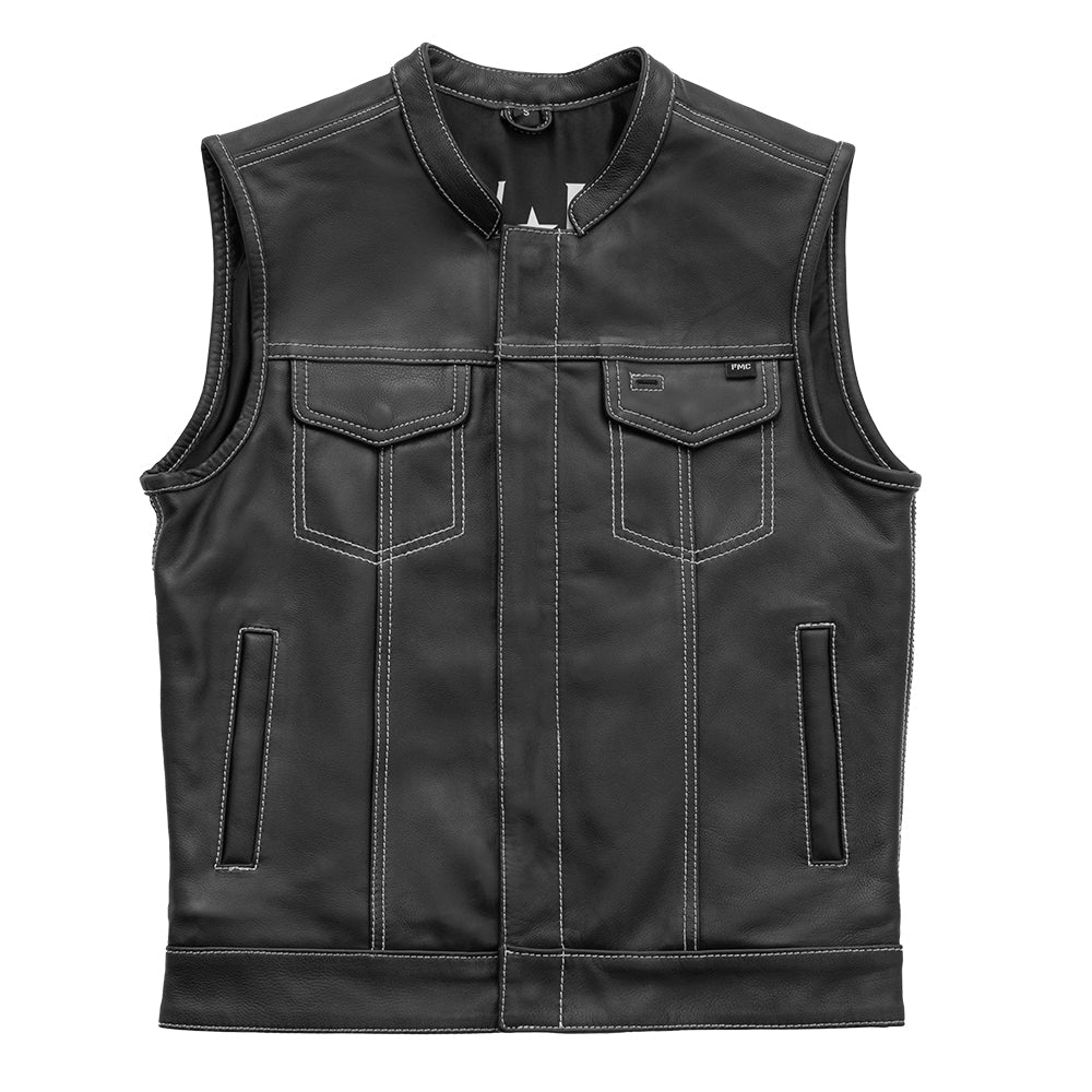 An application scenario or product detail of customize leather vest - Image 21