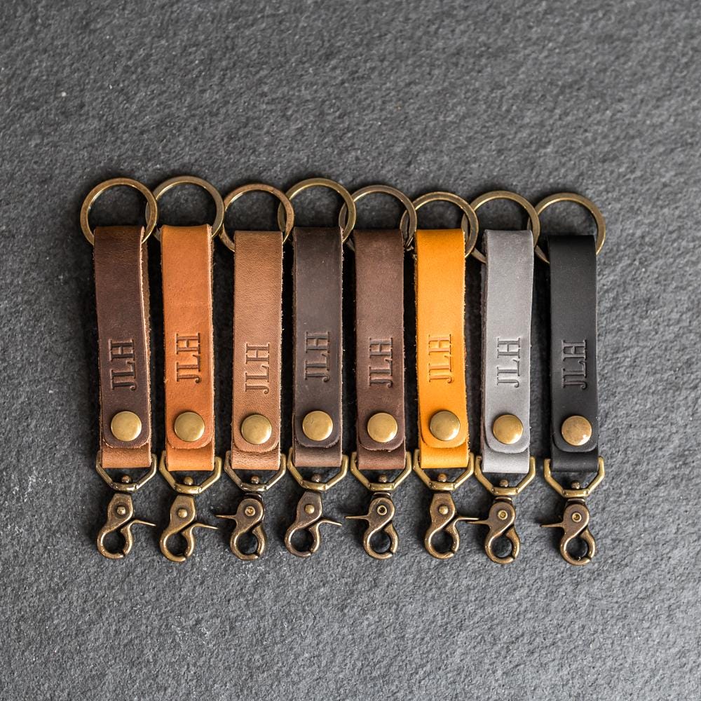 Featured image for the customized leather keychain guide