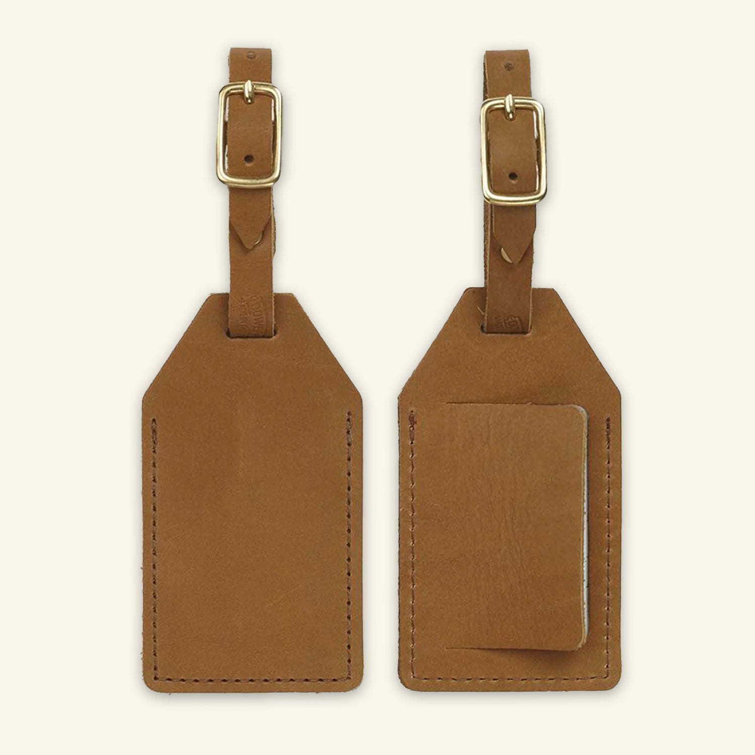 An application scenario or product detail of customized leather luggage tags - Image 8