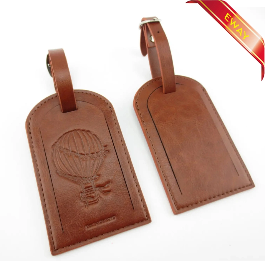 An application scenario or product detail of customized leather luggage tags - Image 13
