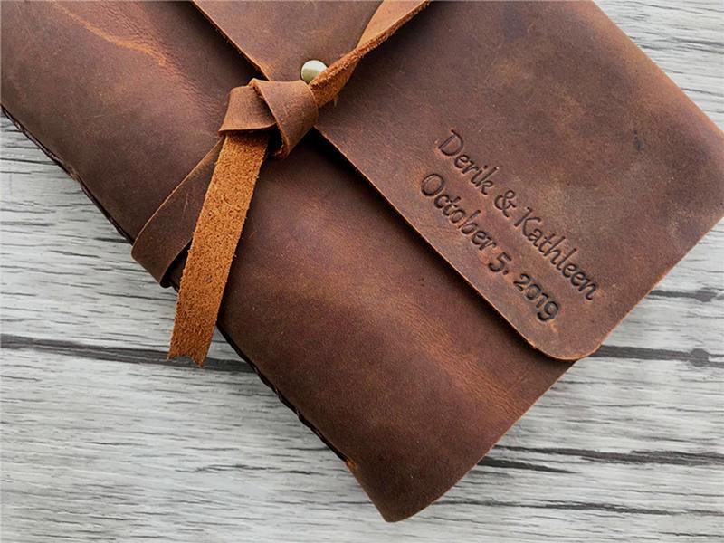 An application scenario or product detail of customized leather notebook - Image 11