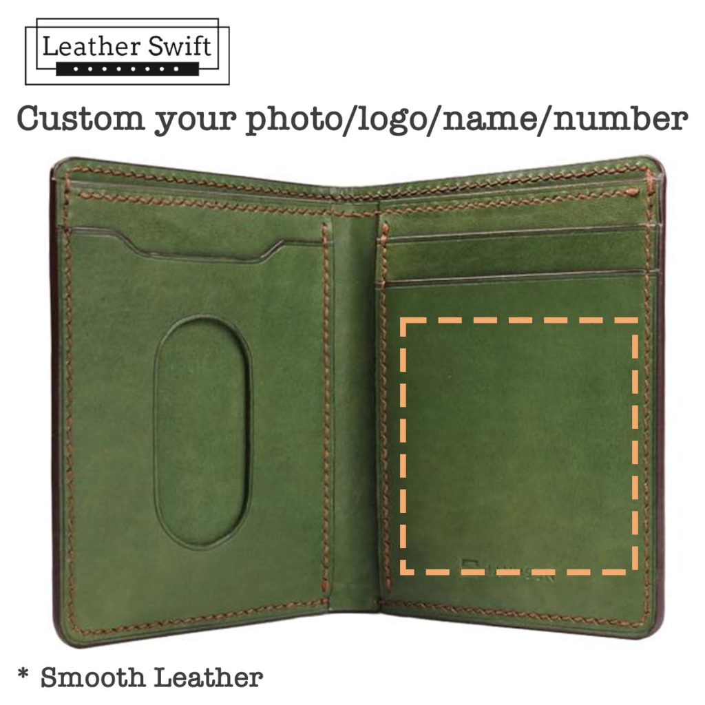 An application scenario or product detail of customized leather wallet - Image 9