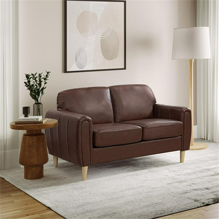 An application scenario or product detail of deals on faux leather loveseats - Image 22