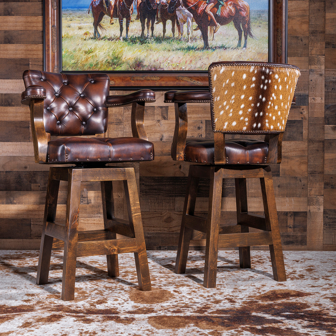 An application scenario or product detail of deals on leather bar stools - Image 15