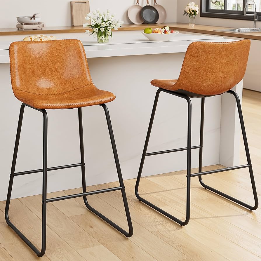 An application scenario or product detail of deals on leather bar stools - Image 16