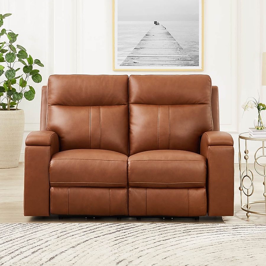 An application scenario or product detail of deals on leather loveseats - Image 16