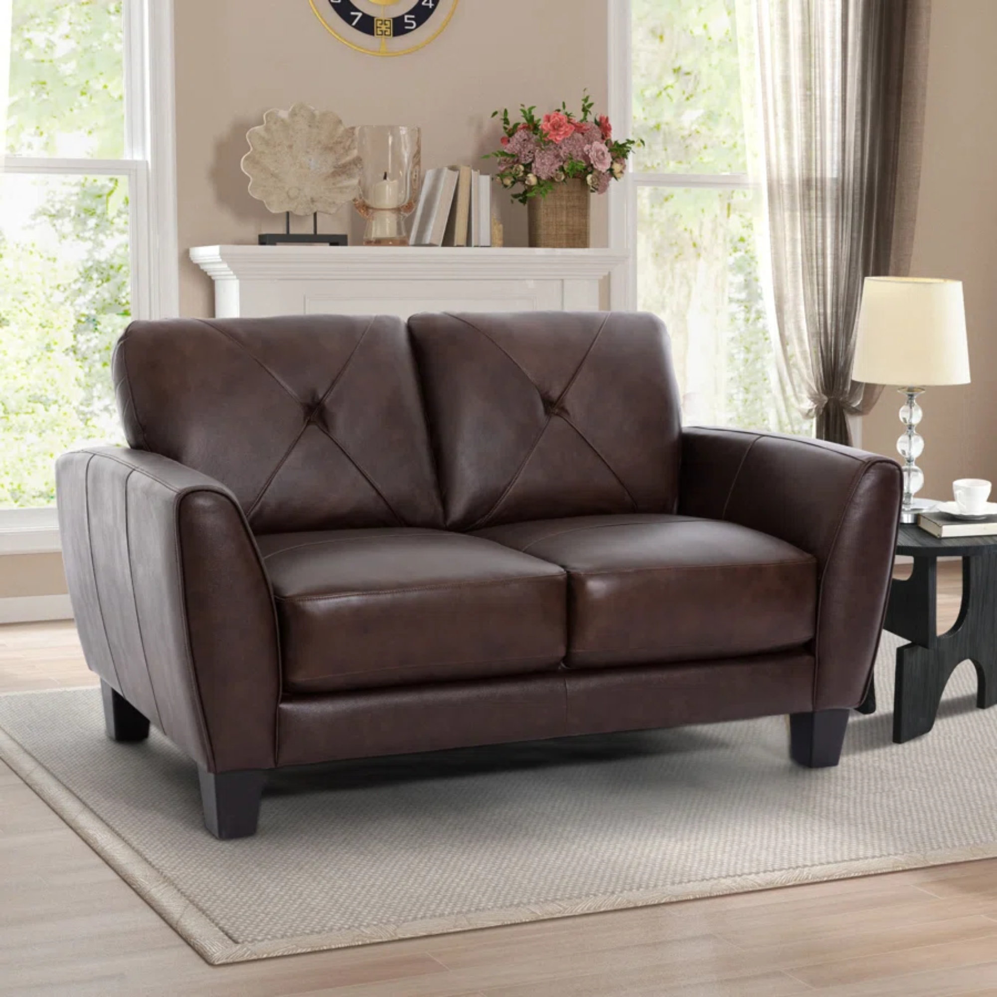 An application scenario or product detail of deals on leather loveseats - Image 19