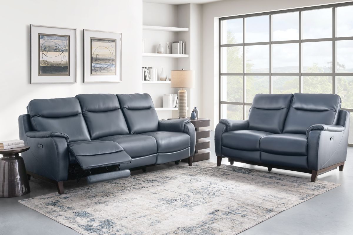 An application scenario or product detail of deals on leather reclining sofas - Image 5
