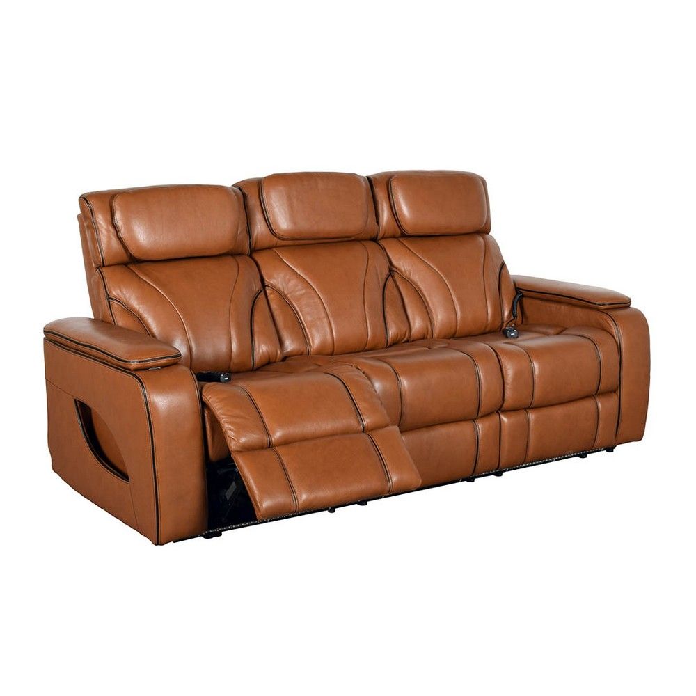 An application scenario or product detail of deals on leather reclining sofas - Image 7