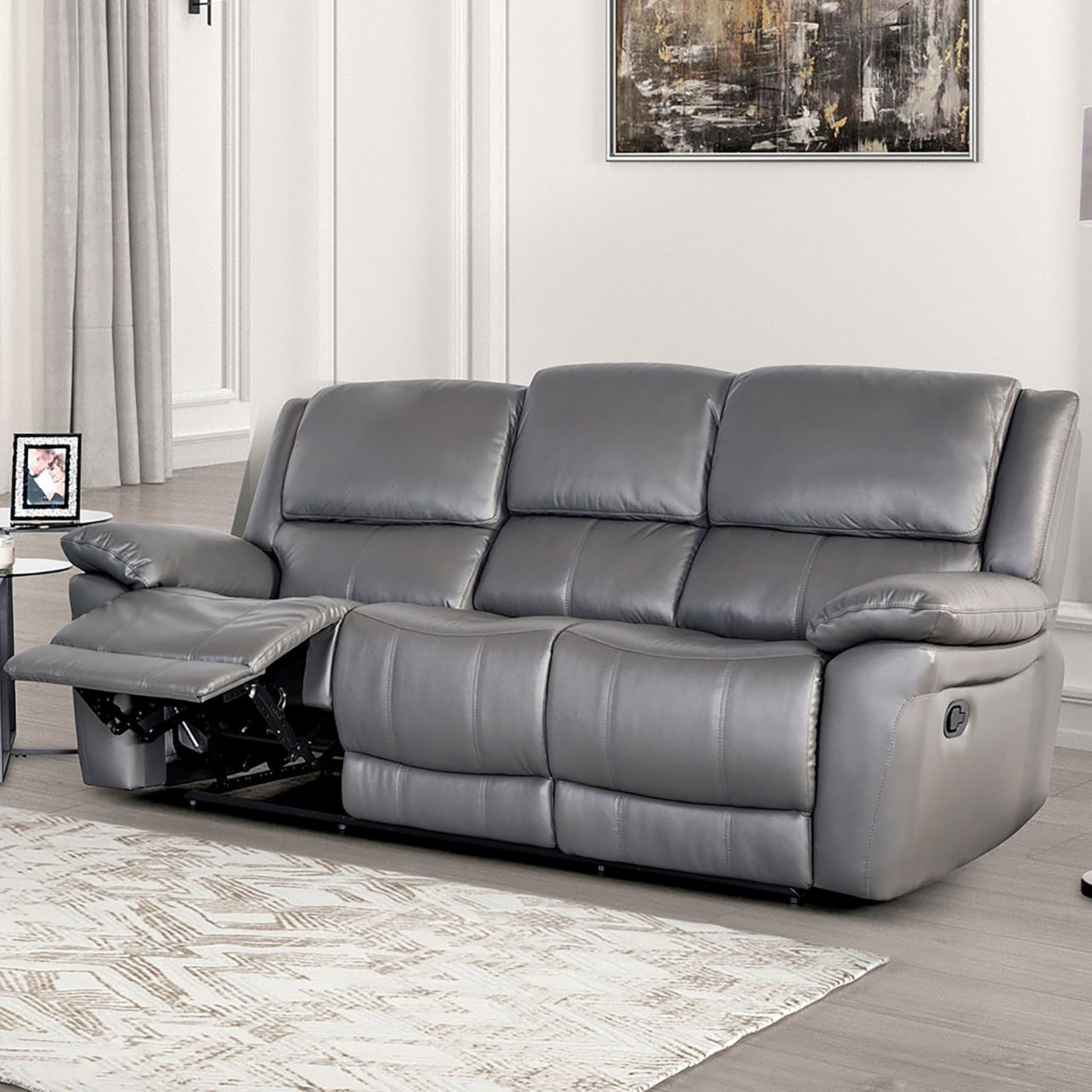 An application scenario or product detail of deals on leather reclining sofas - Image 13