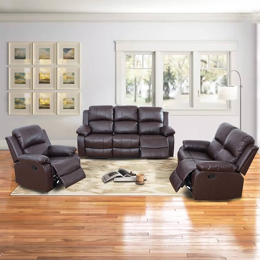 An application scenario or product detail of deals on leather reclining sofas - Image 20