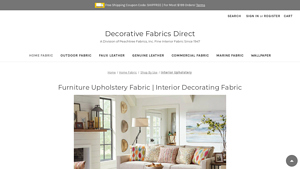 Decorative Fabrics Direct - Upholstery Fabrics