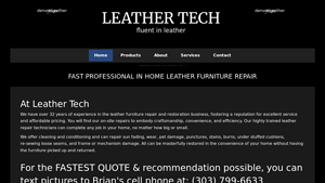 Denver Leather Repair - Leather Furniture Restoration