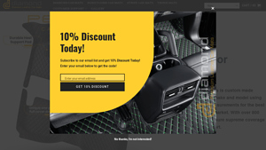 Diamond Car Mats - Luxury Leather Floor Mats