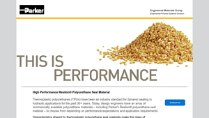Parker - Resilon® High Performance Polyurethane Materials