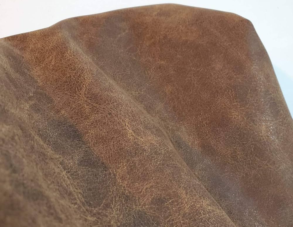 An application scenario or product detail of distressed faux leather - Image 7
