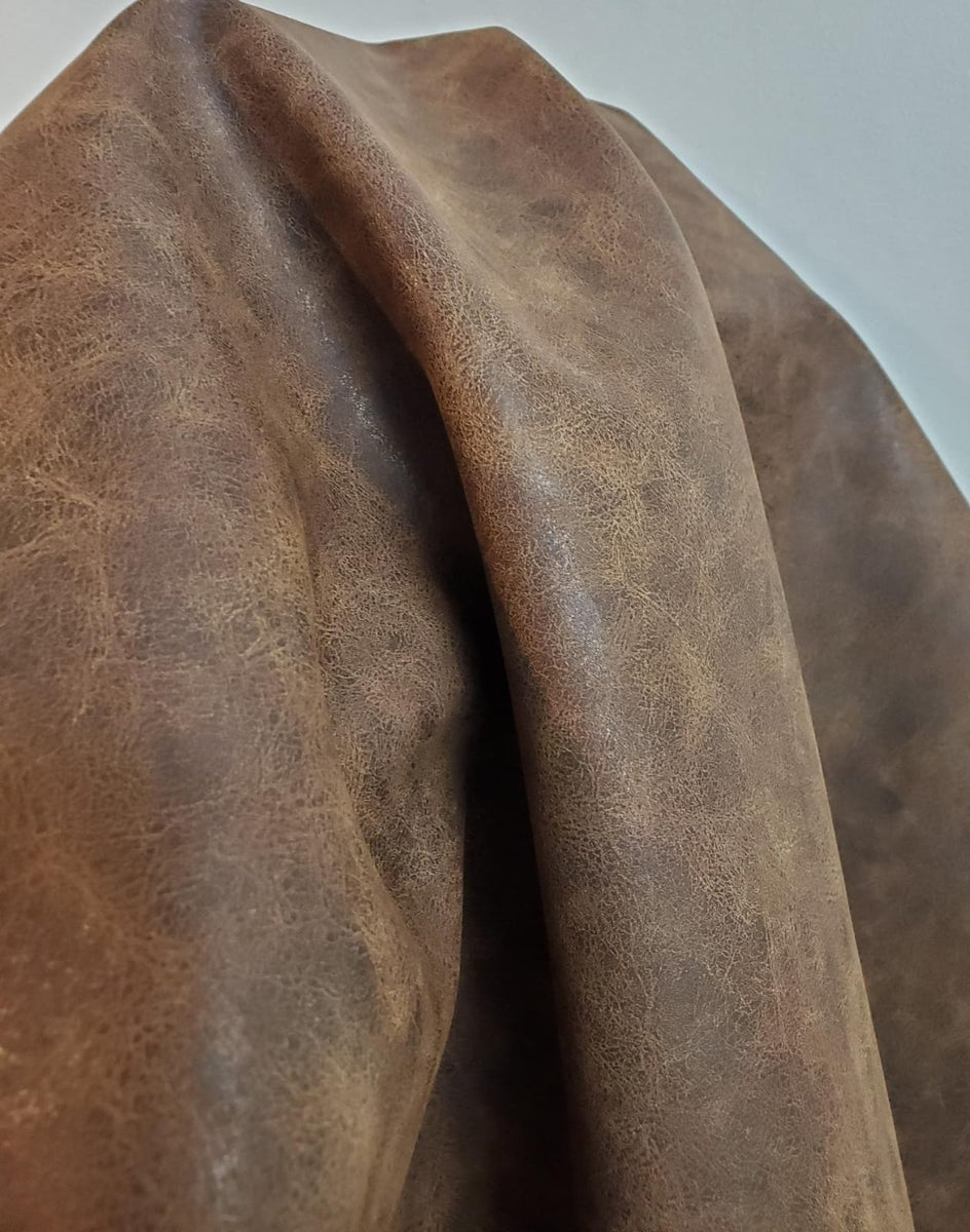 An application scenario or product detail of distressed faux leather - Image 19