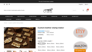 DMleather - Custom Leather Stamp Maker