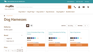 DogIDs - Custom Handmade Dog Harnesses