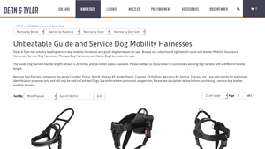 Dean & Tyler - DT Guide Leather Harness
