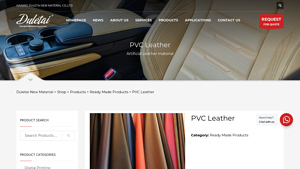 Duletai - PVC Synthetic Leather for Bags and Luggage