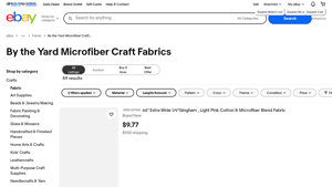 eBay - Microfiber Craft Fabrics