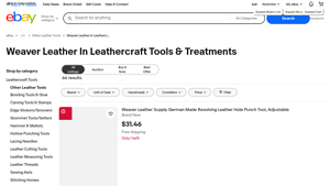 Weaver Leather - Leathercraft Tools & Treatments