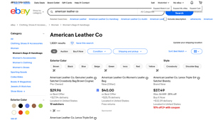 American Leather Co - Handbags & Bags