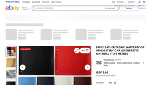 Faux Leather - Waterproof Upholstery Material